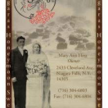 Niagara Honeymoon Sweets Business Card