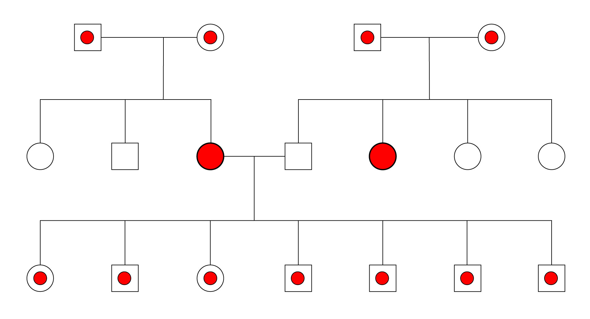 Breadth of Pedigree Figure 2 Coding the Carriers